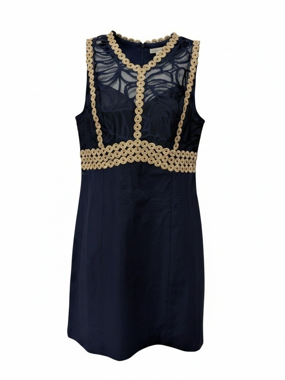 Lilly Pulitzer Leigh Stretch sheath Dress True Navy XS Or Small See Measurements